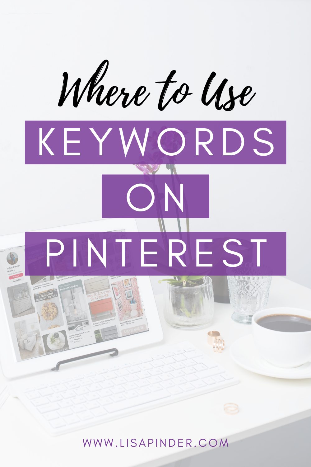 pinterest keyword manager